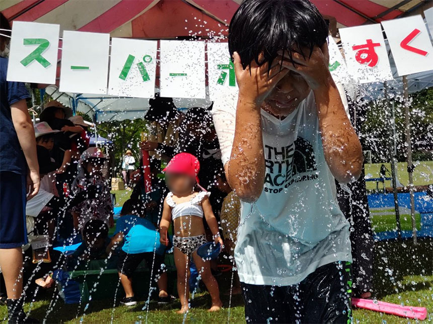 水あそびパーティー in えぼし
