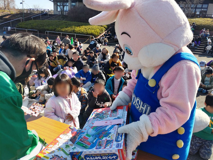 お年玉ビンゴ大会