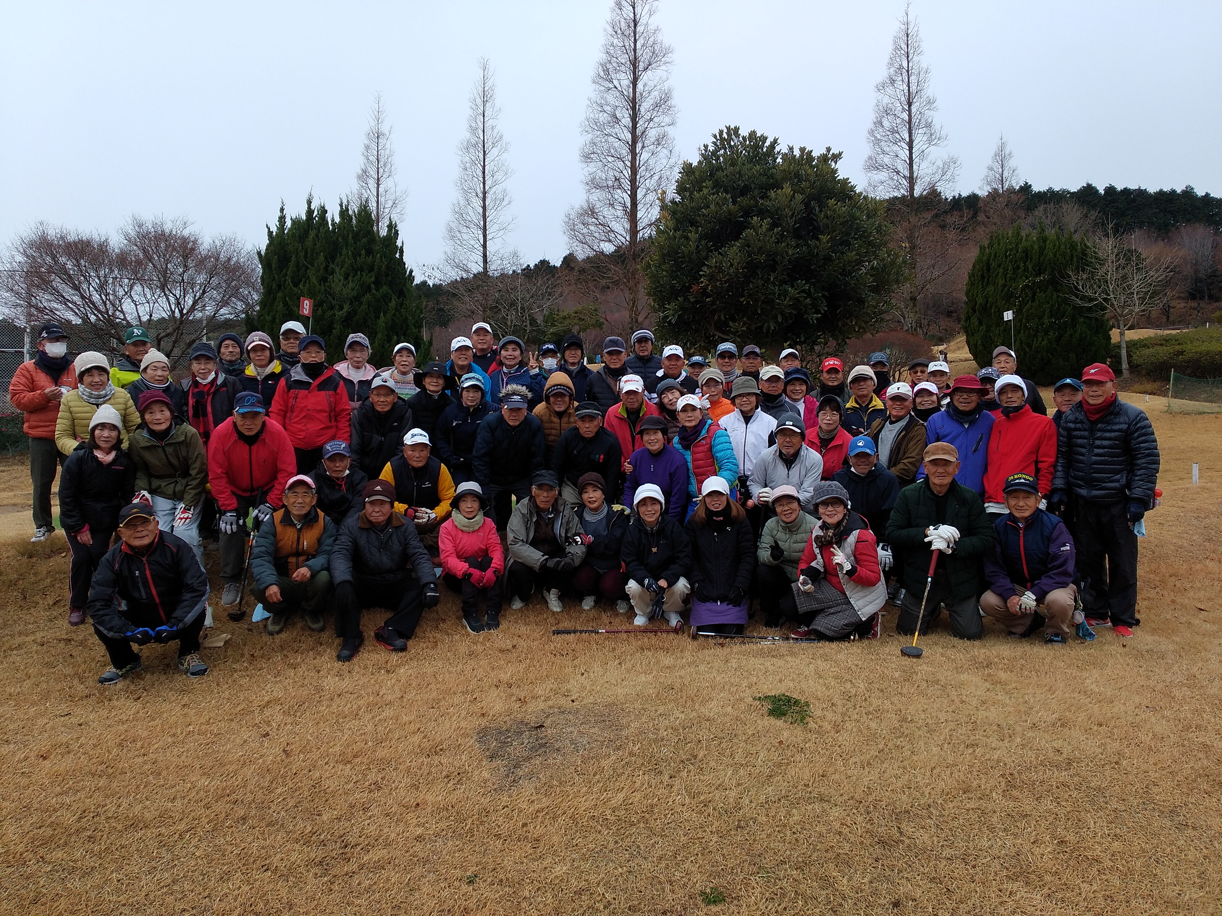 パークゴルフ「初打ち大会」開催